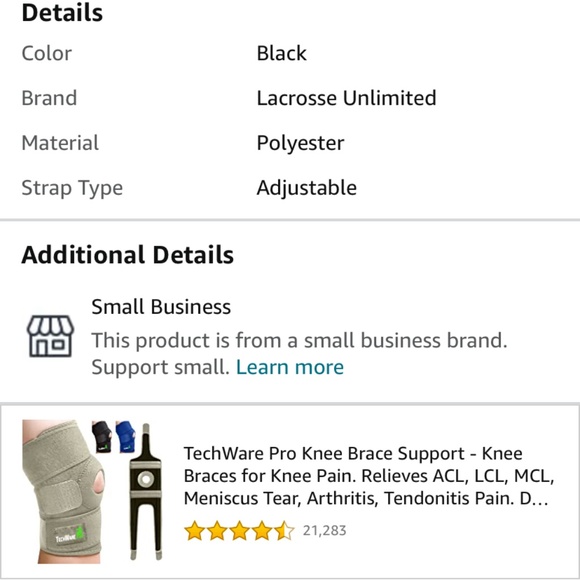 Warrior burn next lacrosse shoulder pads. NWT. Retsil 64 - Picture 3 of 10